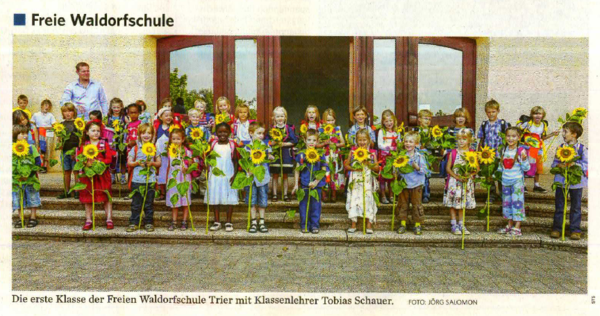 Trierischer Volksfreund, 17.08.2012, Neue Erste Klasse